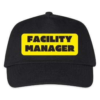 Facility Manager In-house technician Caretaker - Kids’ Baseball Cap - black - Front