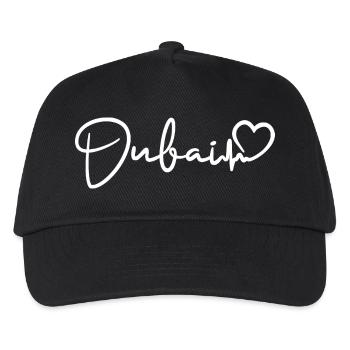Dubai Heartbeat - Kids’ Baseball Cap - black - Front