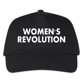 Womens revolution - Kinder Basecap - Schwarz - Vorne