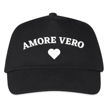 Amore vero True Love Sweetheart Personne préférée - Casquette de baseball Enfant - noir - Devant