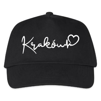 Krakow Herzschlag - Kinder Basecap - Schwarz - Vorne