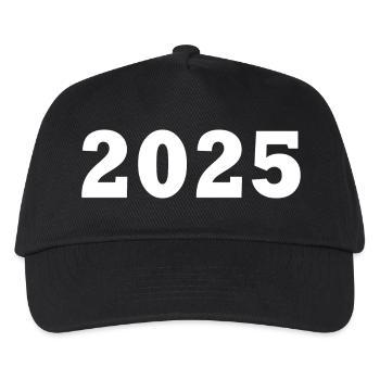 2025 - Kinder Basecap - Schwarz - Vorne