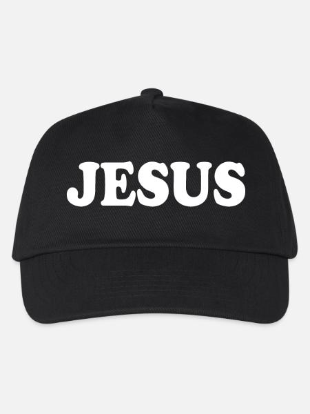 Jesus - Kinder Basecap - Schwarz