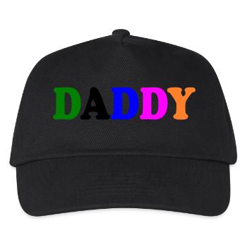 Daddy - Kids’ Baseball Cap - black - Front