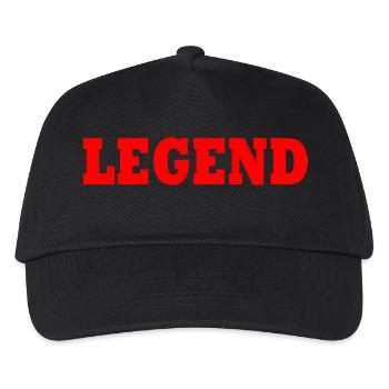 Legend - Kinder Basecap - Schwarz - Vorne