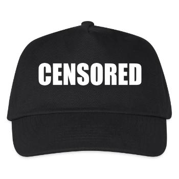 censored - Kinder Basecap - Schwarz - Vorne