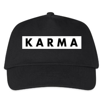 Karma - Kinder Basecap - Schwarz - Vorne