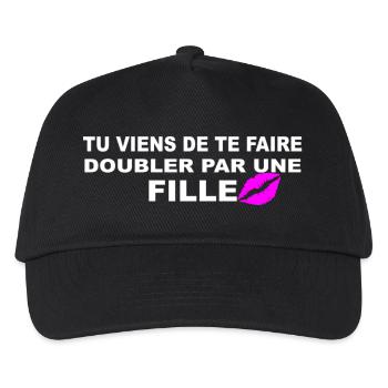 Doubler  - Casquette de baseball Enfant - noir - Devant