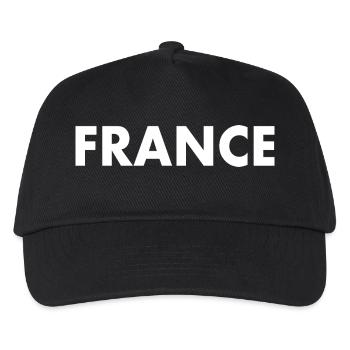 France - Casquette de baseball Enfant - noir - Devant