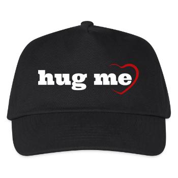 Hug me - Kids’ Baseball Cap - black - Front
