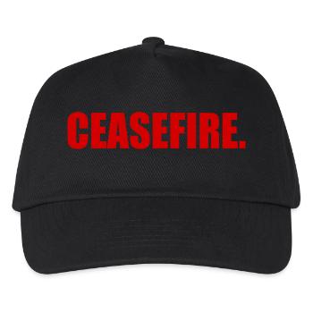 Ceasefire - Kinder Basecap - Schwarz - Vorne