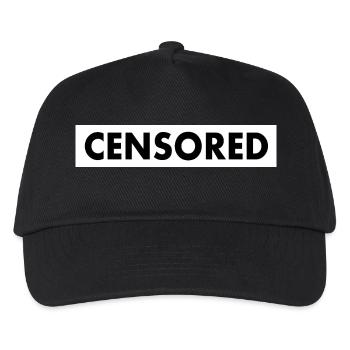 censored - Kinder Basecap - Schwarz - Vorne