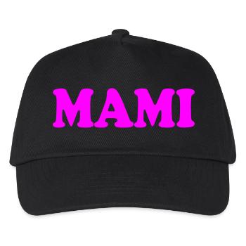 Mami - Kinder Basecap - Schwarz - Vorne