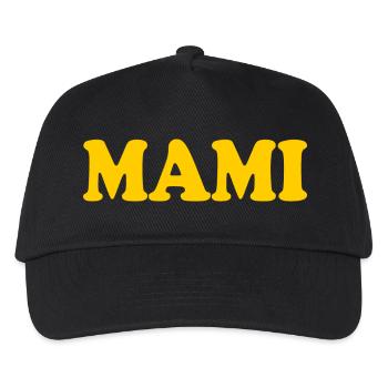 Mami - Kinder Basecap - Schwarz - Vorne