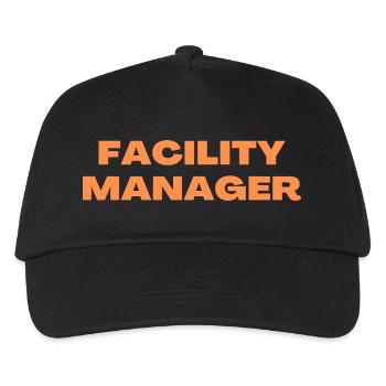 Facility Manager In-house technician Caretaker - Kids’ Baseball Cap - black - Front