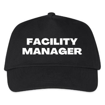 Facility Manager In-house technician Caretaker - Kids’ Baseball Cap - black - Front