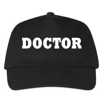 Doctor - Kids’ Baseball Cap - black - Front