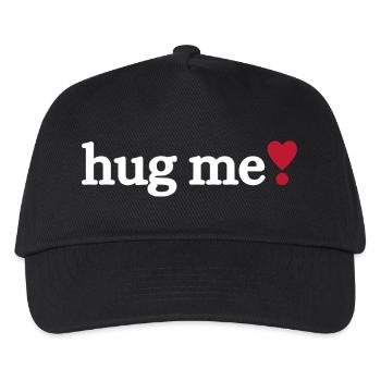 Hug me - Kids’ Baseball Cap - black - Front