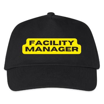 Facility Manager In-house technician Caretaker - Kids’ Baseball Cap - black - Front