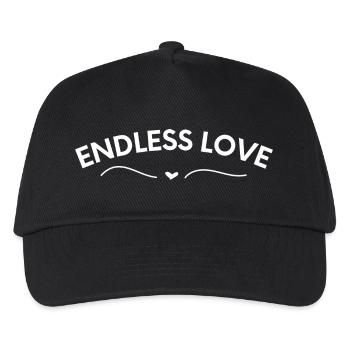 Endless love - Kids’ Baseball Cap - black - Front