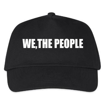 we the people - Kinder Basecap - Schwarz - Vorne