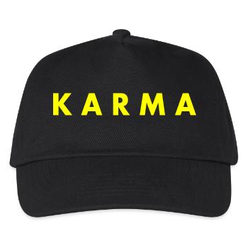 Karma - Kinder Basecap - Schwarz - Vorne