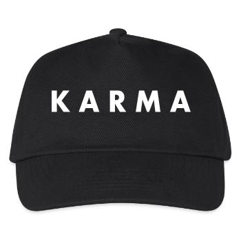 Karma - Kinder Basecap - Schwarz - Vorne