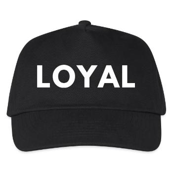 Loyal Loyalty - Kids’ Baseball Cap - black - Front