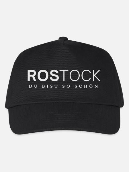 Rostock du bist so schön - Kinder Basecap - Schwarz
