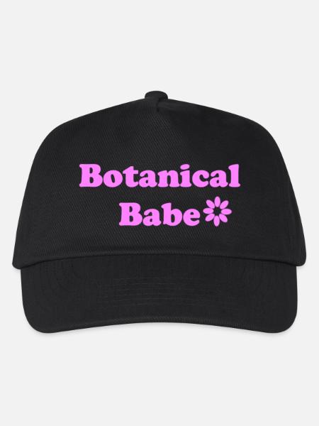 Botanisches Baby - Kinder Basecap - Schwarz