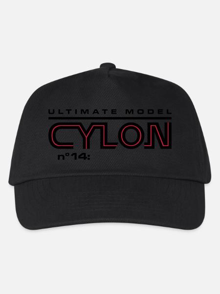 Ultimate model cylon n°14: YOU - Kinder Basecap - Schwarz