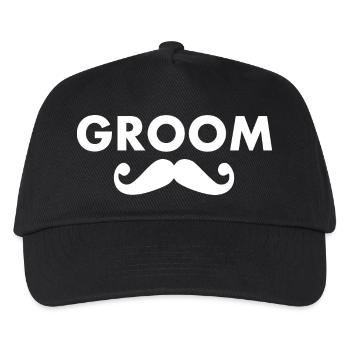 Groom - Kinder Basecap - Schwarz - Vorne