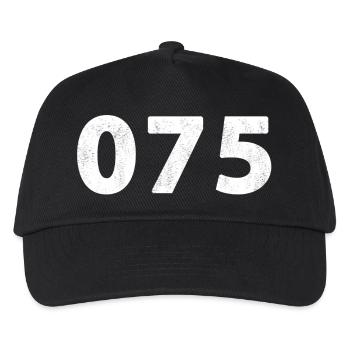 075 Zaandam Krommenie Wormerveer Spijkerboor Jisp - Kids’ Baseball Cap - black - Front