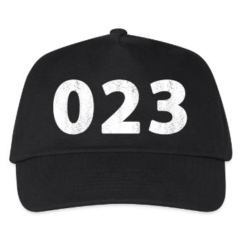 023 Haarlem Hoofddorp Zandvoort Heemstede Cruquius - Kids’ Baseball Cap - black - Front