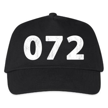 072 Alkmaar, Egmond aan Zee, Heerhugowaard, Limmen - Kids’ Baseball Cap - black - Front