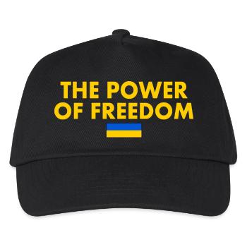 The power of freedom - Kids’ Baseball Cap - black - Front