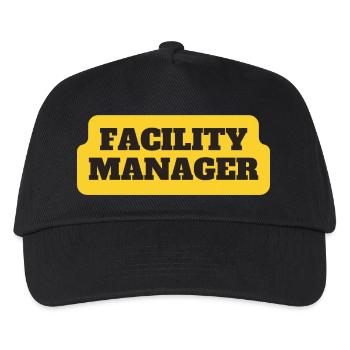 Facility Manager In-house technician Caretaker - Kids’ Baseball Cap - black - Front