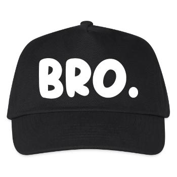 Bruder! - Kinder Basecap - Schwarz - Vorne