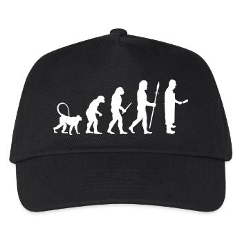 Développement d’une boucherie - Casquette de baseball Enfant - noir - Devant