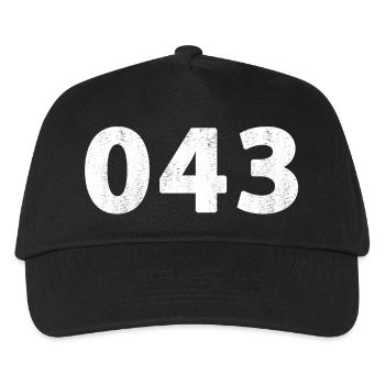 043 Maastricht Gulpen Geulle Mechelen Valkenburg - Kids’ Baseball Cap - black - Front