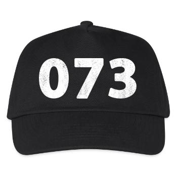 073 's-Hertogenbosch Rosmalen Empel Vught Vlijmen - Kids’ Baseball Cap - black - Front