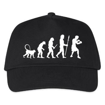 Évolution de la boxe - Casquette de baseball Enfant - noir - Devant