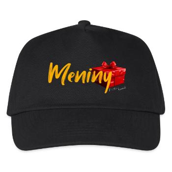 Meniny Song Lobo - Kids’ Baseball Cap - black - Front