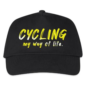 Fahrrad Fahrräder Fahrrad Fahrrad Fahrrad Biker MTB 7 - Kinder Basecap - Schwarz - Vorne