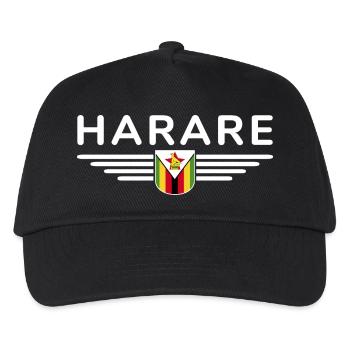 Harare T-Shirt for Zimbabwe Fans - Kids’ Baseball Cap - black - Front