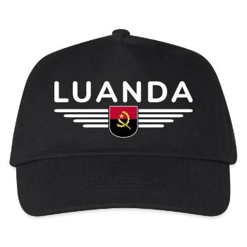 Luanda Design – Fierté de la capitale - Casquette de baseball Enfant - noir - Devant