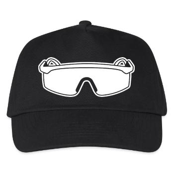 80s Sunglasses - Kids’ Baseball Cap - black - Front