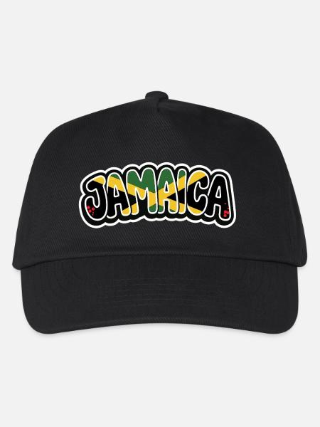 JAMAICA Graffiti - Kids’ Baseball Cap - black