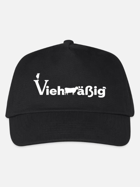 Viehmäßig - Kinder Basecap - Schwarz