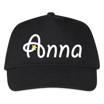 Anna - Casquette de baseball Enfant - noir - Devant